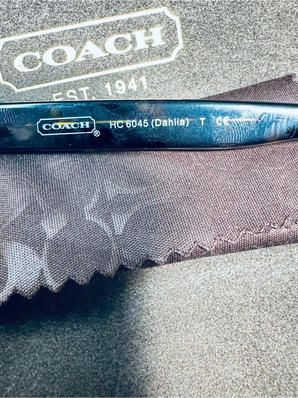 Coach Red Cat-Eye Women's Glasses